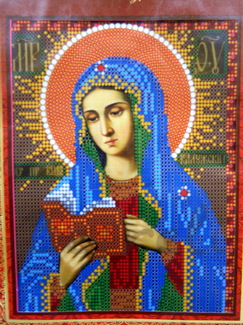 Набор для вышивания бисером Пр.Богородица Калужская